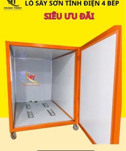 LÒ SẤY SƠN TĨNH ĐIỆN 4 BẾP