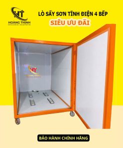 LÒ SẤY SƠN TĨNH ĐIỆN 4 BẾP HỒNG NGOẠI