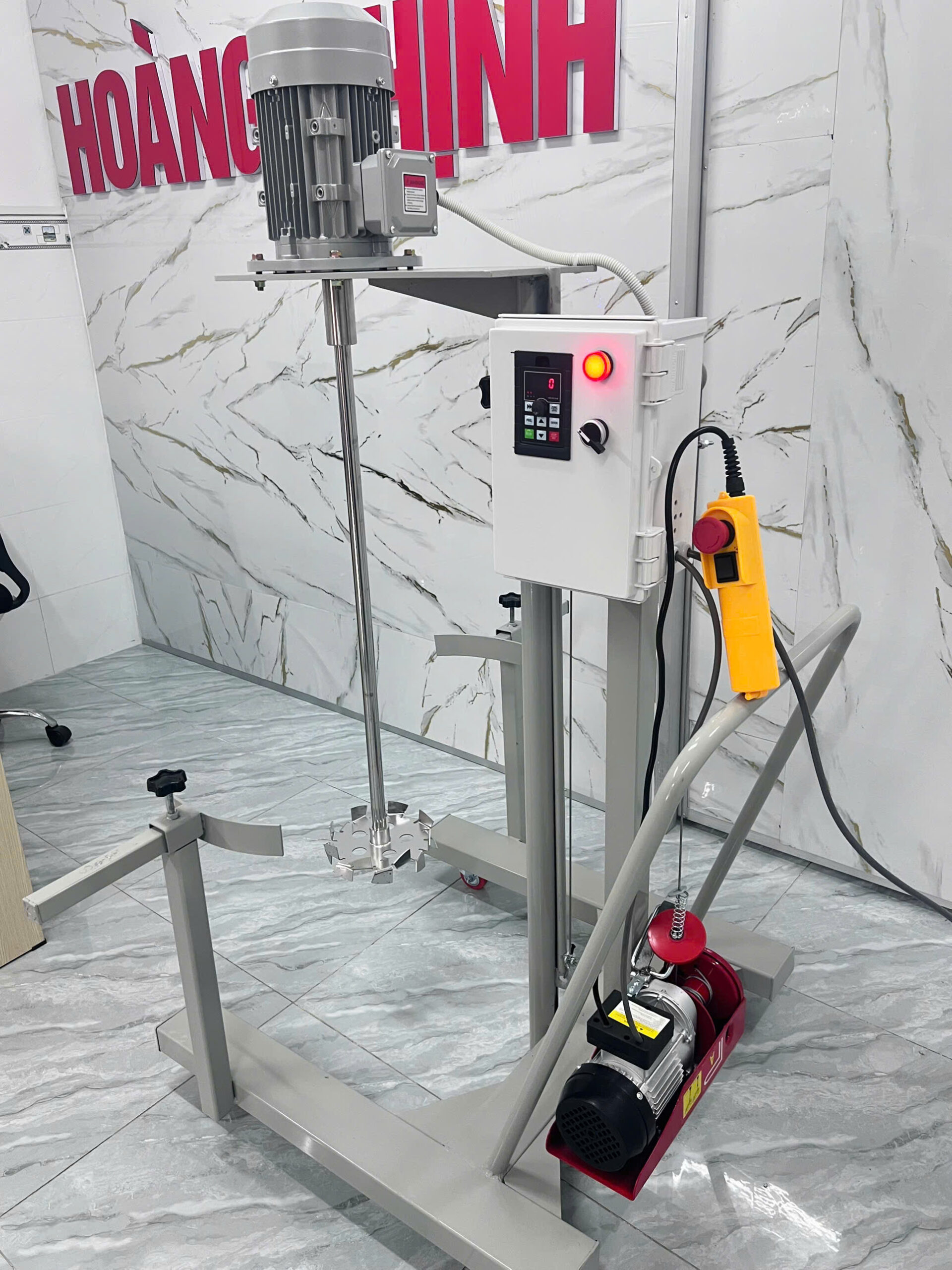MÁY KHUẤY NÂNG HẠ TỰ ĐỘNG MK-200TD - Ảnh 3