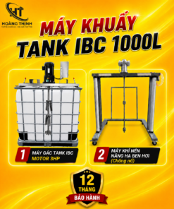Máy khuấy tank ibc 1000l