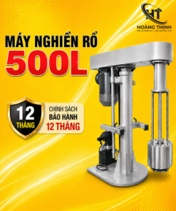 Máy nghiền rổ 500L với chính sách bảo hành 12 tháng