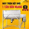 Bồn trộn 1 tấn trộn bột khô tại Hoàng Thịnh
