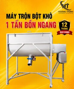 Bồn trộn 1 tấn trộn bột khô tại Hoàng Thịnh