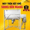 Bồn trộn bột khô 500kg bồn ngang tại Hoàng Thịnh