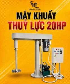 Máy khuấy thuỷ lực 20HP giúp tối ưu năng suất, giảm thời gian sản xuất