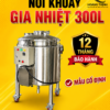Nồi khuấy gia nhiệt 300l mẫu cố định tại Hoàng Thịnh