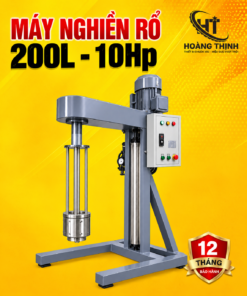 Máy nghiền rổ 200L - 10HP tại Hoàng Thịnh