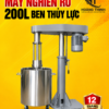 Máy nghiền rổ 200L ben thuỷ lực tại Hoàng Thịnh