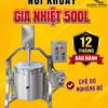 Nồi khuấy gia nhiệt 500L chế độ nghiêng đổ tại Thiết bị Hoàng Thịnh