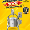 Nồi khuấy gia nhiệt 50L chế độ nghiêng đổ tại Thiết bị Hoàng Thịnh