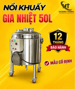 Nồi khuấy gia nhiệt 50L mẫu cố định tại Thiết bị Hoàng Thịnh