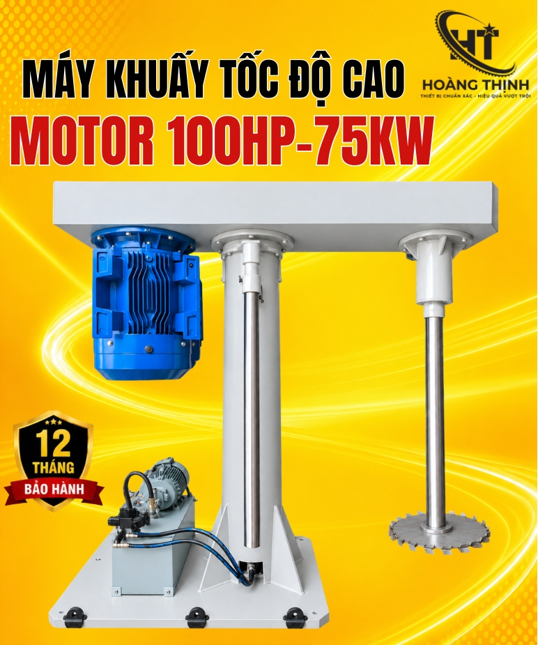 Máy khuấy tốc độ cao Motor 100Hp - 75kW tại Thiết bị công nghiệp Hoàng Thịnh