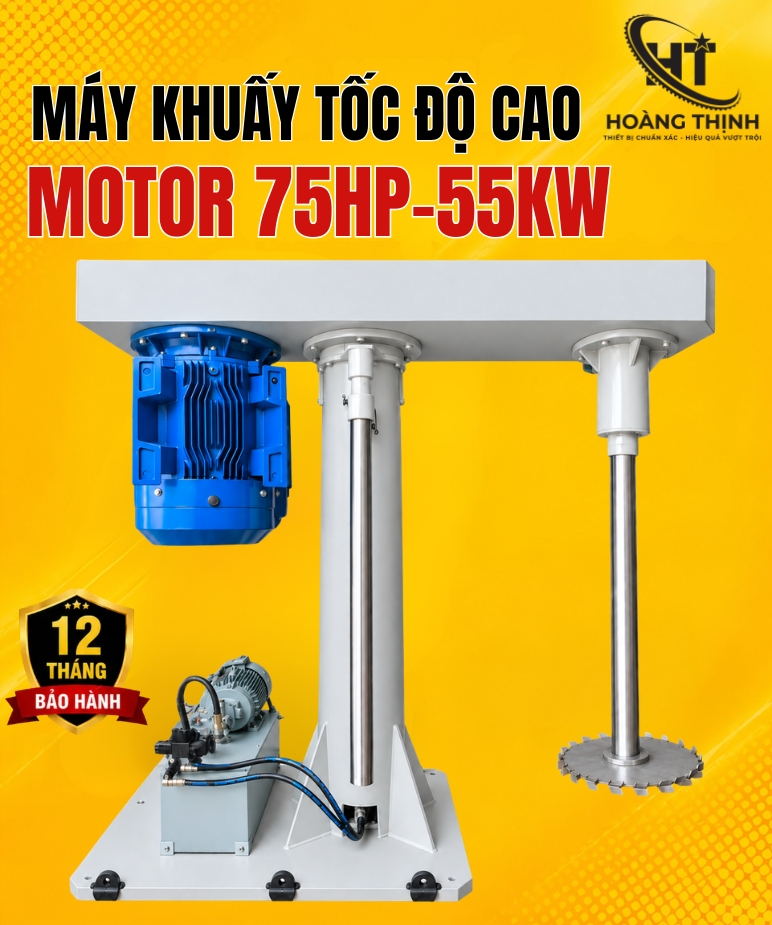 Máy khuấy tốc độ cao Motor 75Hp - 55kW tại Thiết bị công nghiệp Hoàng Thịnh