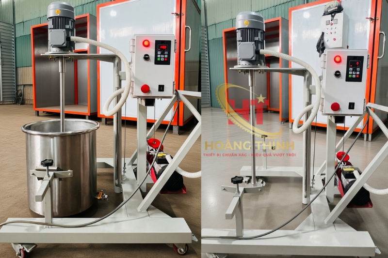 Ưu điểm nổi bật của máy khuấy 100L nâng hạ điện tự động tại Thiết bị Hoàng Thịnh